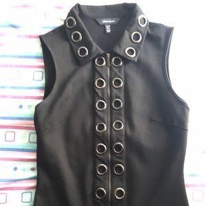 Karen Millen Black Sleeveless Top - image 1